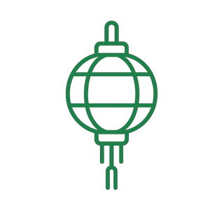 Home 7 Lunar New Year entertainment icon with minimalist lantern